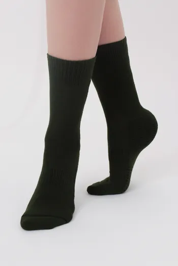 Носки женские спортивные Ws3 terry sport 006 Giulia (khaki), зеленый Носки женские спортивные Ws3 terry sport 006 Giulia (khaki), зеленый