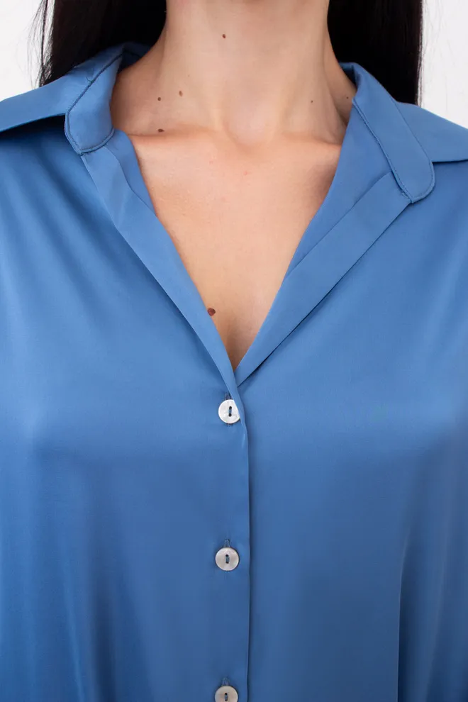 Шелковая пижама HELENA 5508/050 Giulia (light blue), голубой