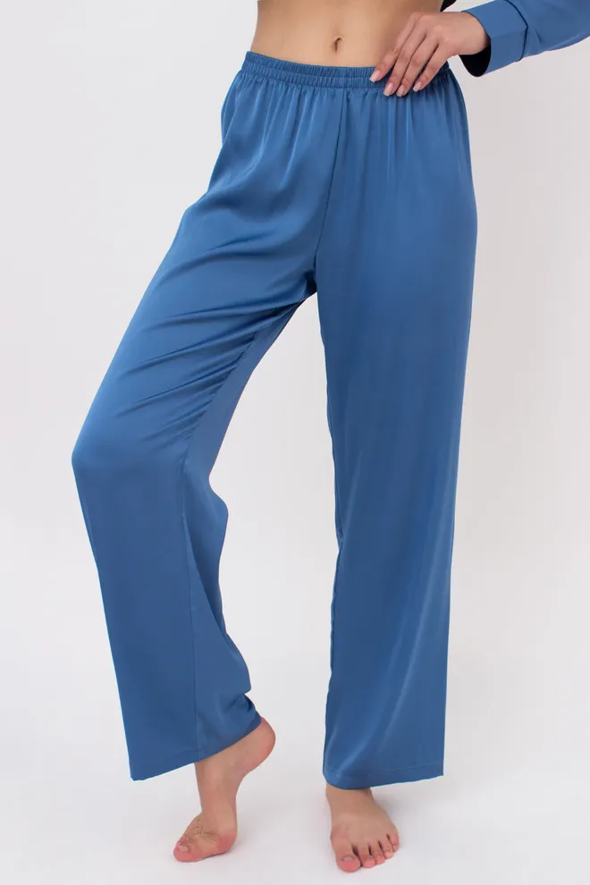 Шелковая пижама HELENA 5508/050 Giulia (light blue), голубой