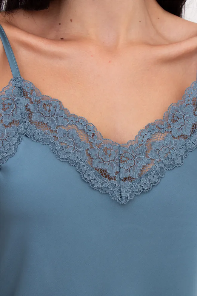 Пижама женская с шортами HELENA 6007/051 Giulia (turquoise), зеленый