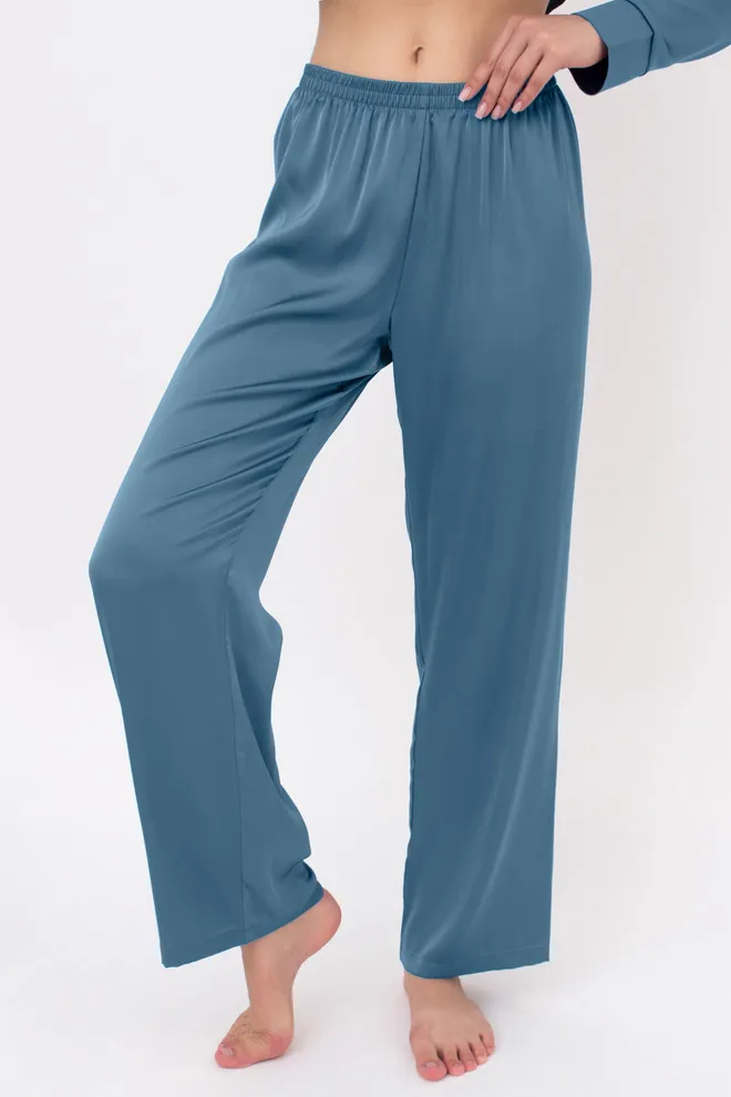 Шелковая пижама HELENA 5508/050 Giulia (turquoise), зеленый