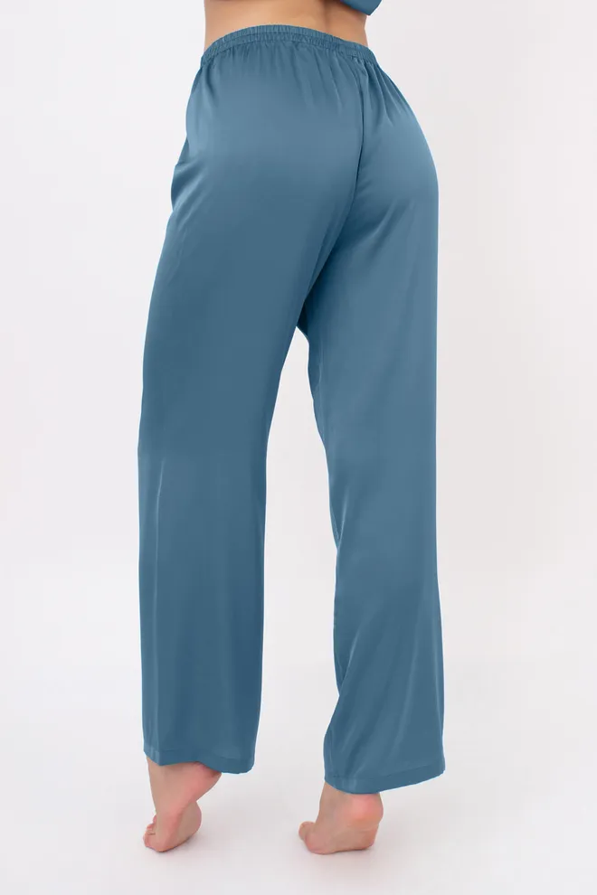 Шелковая пижама HELENA 5508/050 Giulia (turquoise), зеленый