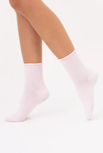 Женские носки в рубчик WS3 FASHION 060 Giulia (blushing bride), розовый Женские носки в рубчик WS3 FASHION 060 Giulia (blushing bride), розовый