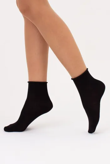 Женские носки классические без резинки WS2 CLASSIC FREE Giulia (black), черный Женские носки классические без резинки WS2 CLASSIC FREE Giulia (black), черный