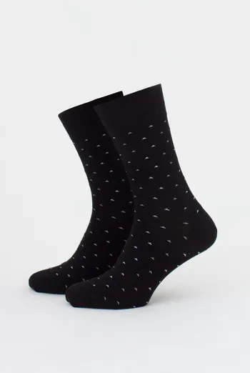 Носки мужские высокие с рисунком MS3 BASIC 2401 GIULIA (black), черный Носки мужские высокие с рисунком MS3 BASIC 2401 GIULIA (black), черный