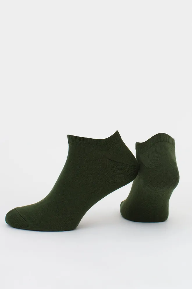 Шкарпетки чоловічі невидимі MS1C/Sl-cl Giulia (khaki), зелений
