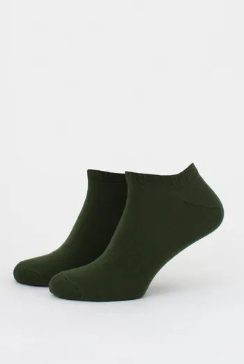 Носки мужские невидимые MS1C/Sl-cl Giulia (khaki), зеленый