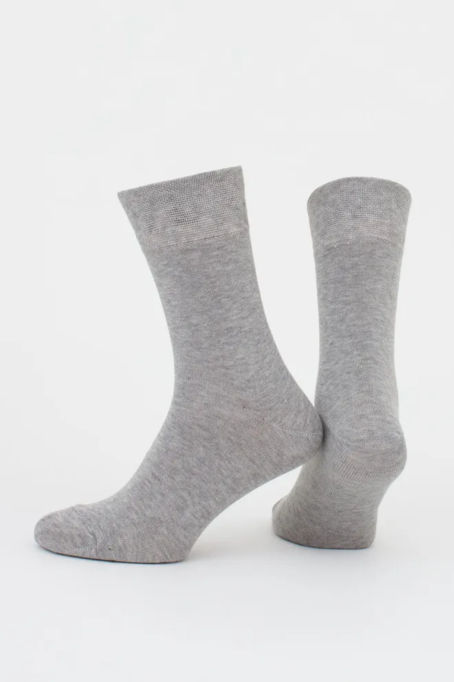 Шкарпетки чоловічі класичні Ms3c/sl-cl Premium Giulia (light grey melange), сірий