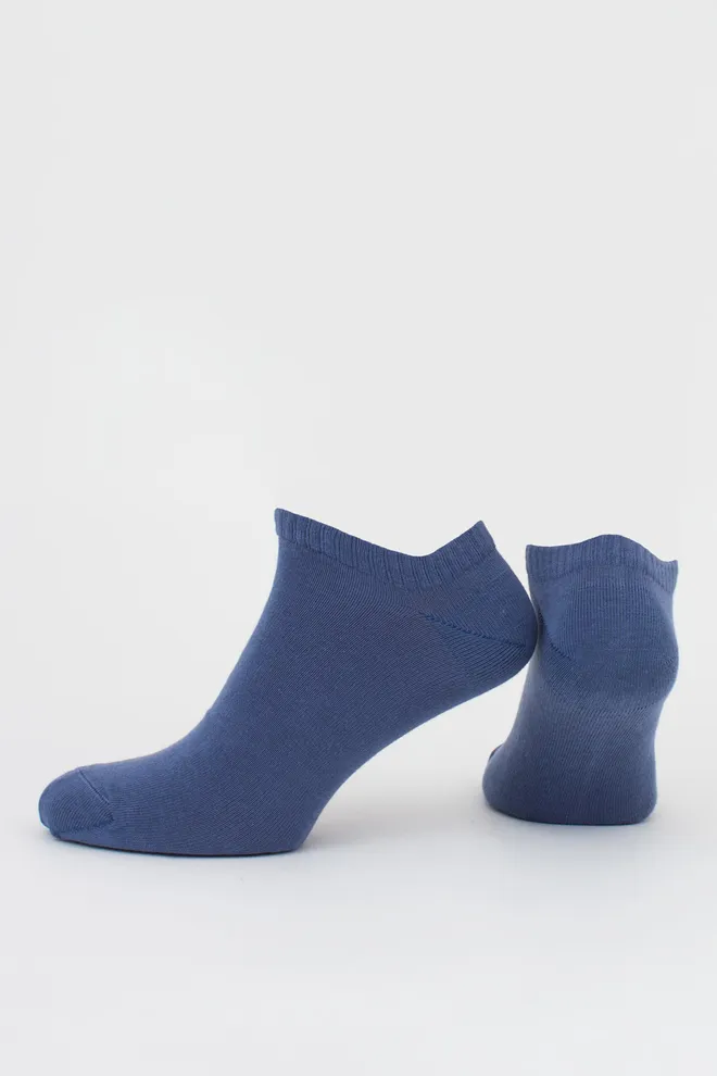 Носки мужские невидимые MS1C/Sl-cl Giulia (jeans), синий