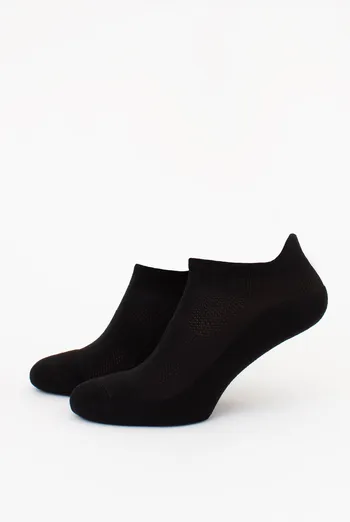 Укороченные мужские спортивные носки MS1 TERRY SPORT PA 001 [MS1P/SpTe-001] Giulia (black), черный