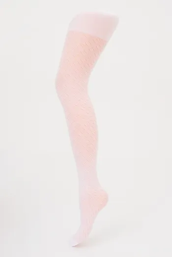 Детские колготки с узором TRAISY KIDS 80 (2) Giulia (bianco (1)), белый