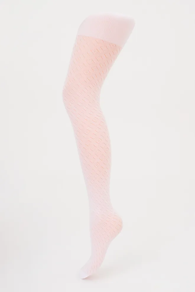 Детские колготки с узором TRAISY KIDS 80 (2) Giulia (bianco), белый