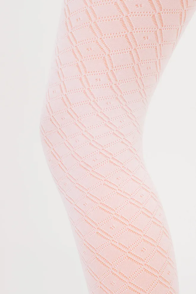 Детские колготки с узором  TRAISY KIDS 80 (1) Giulia (bianco), белый