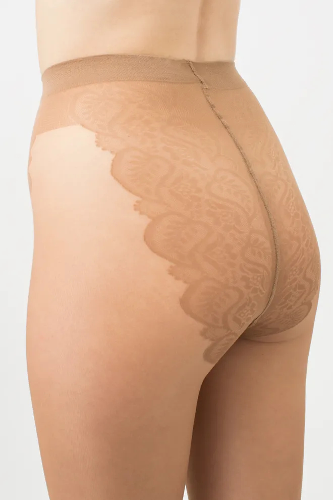 Классические колготки Bikini 20 den Giulia (caramel), бежевый