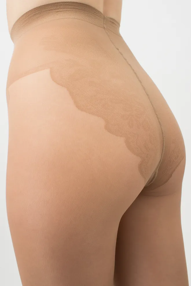 Классические колготки Bikini 40 den Giulia (caramel), бежевый