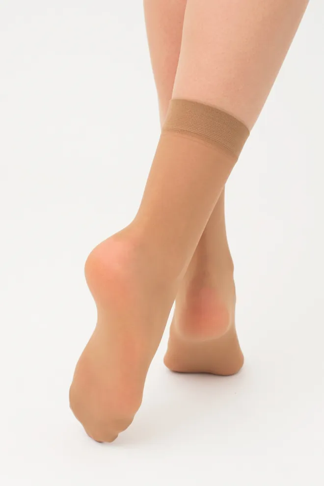 Носки EASY 20 Giulia 2 пары (caramel), бежевый