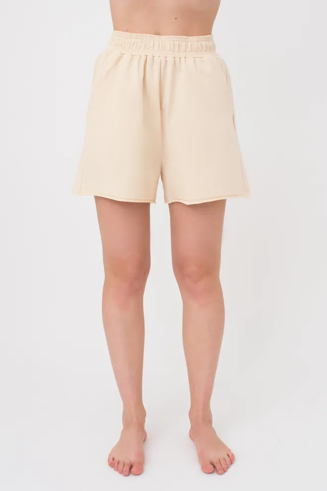 Женские шорты с необработанным краем STREET STYLE 4204/180 Giulia (beige), бежевый