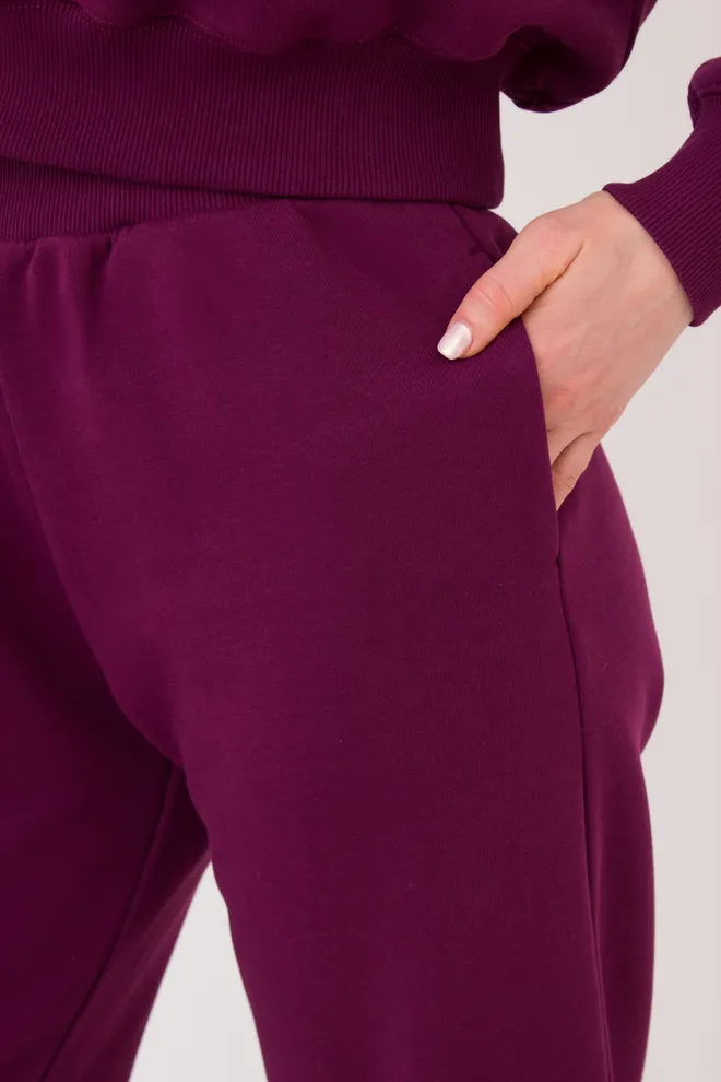 Спортивные штаны из трехнитки STREET STYLE 4325/160 Giulia (magenta purple), фиолетовый