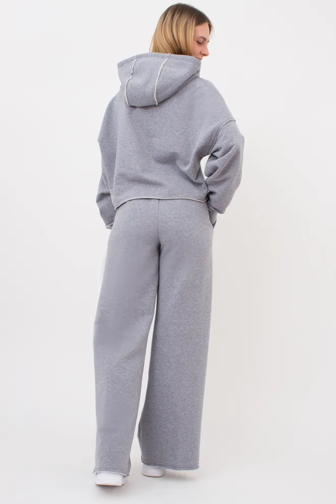 Худи с капюшоном STREET STYLE 4418/160 Giulia (grey melange), серый