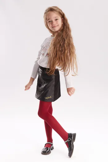 Классические колготки для подростков Ketty 40 den Giulia (granato)