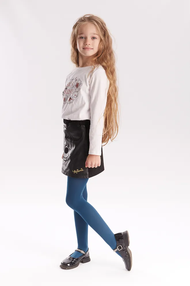 Классические колготки для подростков Ketty 40 den Giulia (navy peony)