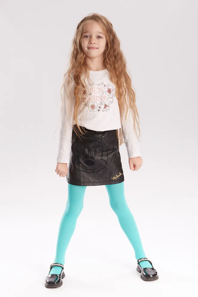 Классические колготки для подростков Ketty 40 den Giulia (neo mint)