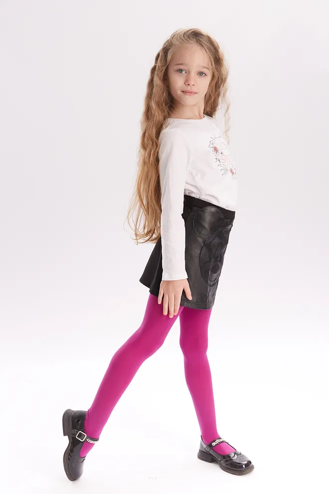 Классические колготки для подростков Ketty 40 den Giulia (wild aster)