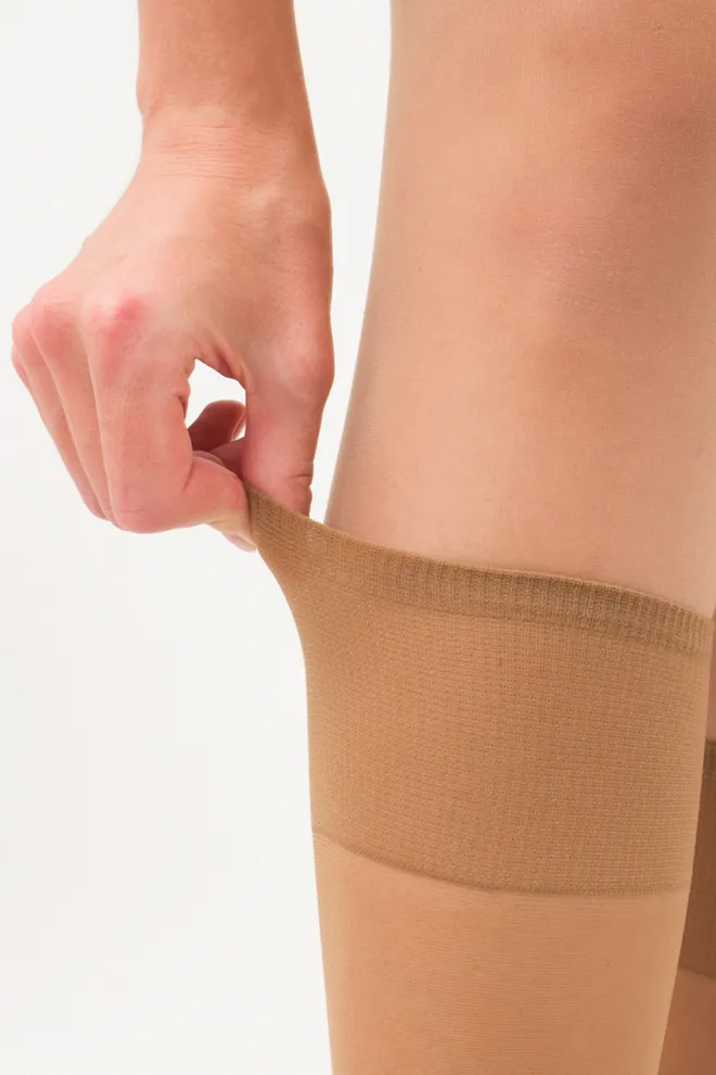 Классические гольфы Marea 20 den Giulia 2 пары (caramel), бежевый