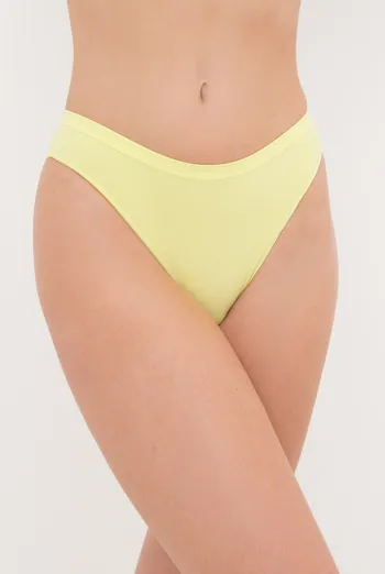 Женские бесшовные трусики бразилиана Brasilian briefs color Giulia (charlock), желтый Женские бесшовные трусики бразилиана Brasilian briefs color Giulia (charlock), желтый
