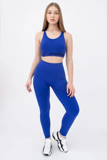 Леггинсы спортивные Leggins fit energy Giulia (bright blue) Леггинсы спортивные Leggins fit energy Giulia (bright blue)