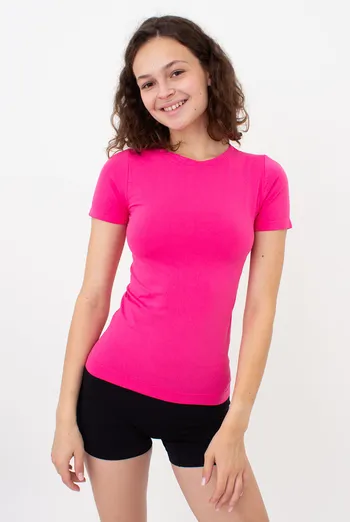 Бесшовная футболка T-SHIRT Giulia (bright pink), розовый