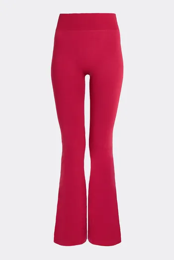 Бесшовные леггинсы клеш LEGGINGS FLARED Giulia (winterberry), красный Бесшовные леггинсы клеш LEGGINGS FLARED Giulia (winterberry), красный