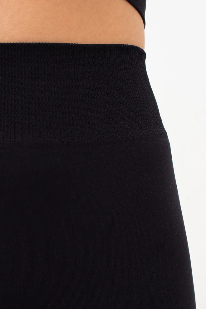 Бесшовные леггинсы с разрезами SLITS LEGGINGS Giulia (black), черный