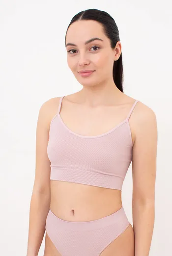 Бесшовный топ с зернистой текстурой CAMI TOP GRAIN Giulia (burnished lilac), розовый Бесшовный топ с зернистой текстурой CAMI TOP GRAIN Giulia (burnished lilac), розовый