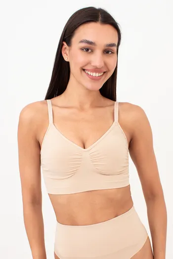 Бесшовный топ с легким моделирующим эффектом BRA SHAPEWEAR Giulia (light nude), бежевый Бесшовный топ с легким моделирующим эффектом BRA SHAPEWEAR Giulia (light nude), бежевый