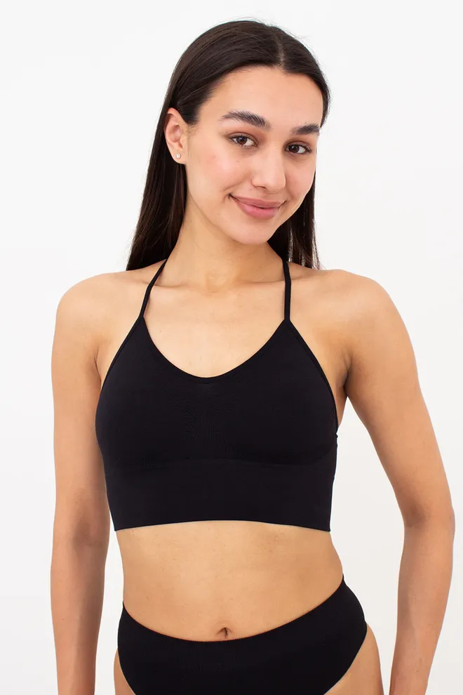 Бесшовный топ с моделирующим эффектом FLEX TOP Giulia (black), черный