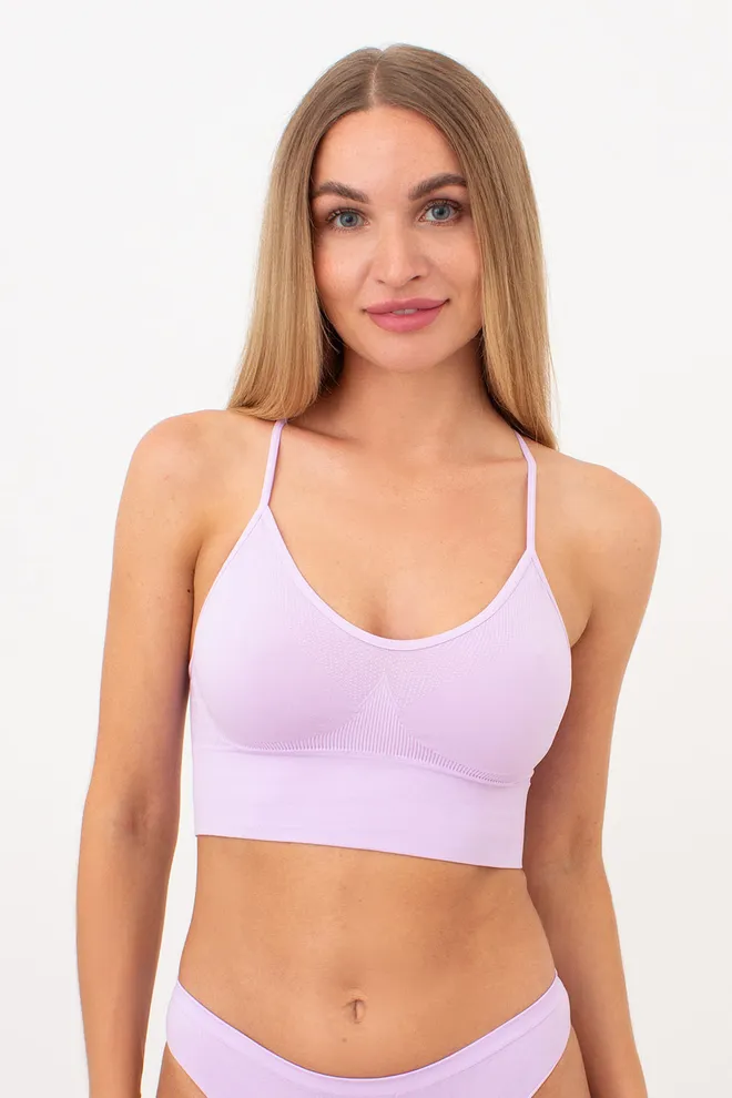 Бесшовный топ с моделирующим эффектом FLEX TOP Giulia (orchid bloom), фиолетовый