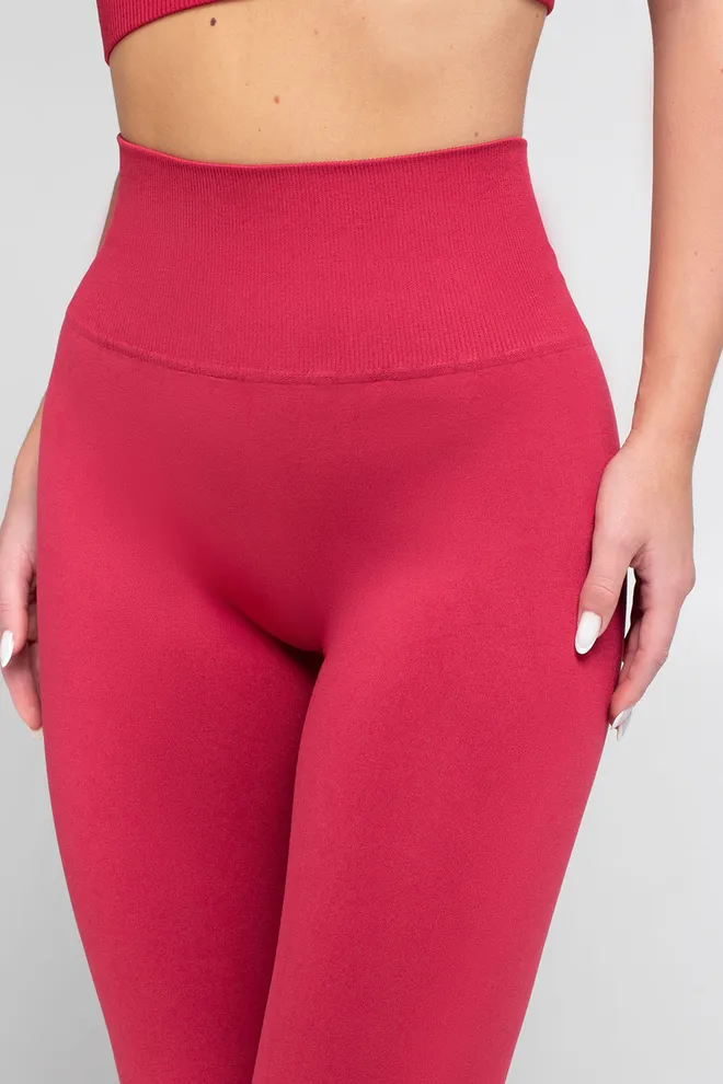 Леггинсы с пуш-ап эффектом LEGGINGS SHAPE Giulia (winterberry), красный