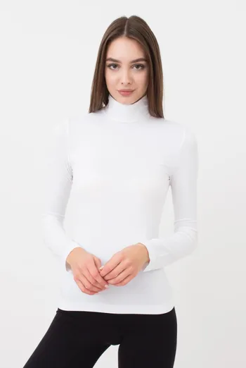 Водолазка с короткой горловиной LUPETTO MANICA LUNGA XXL Giulia (bianco), белый Водолазка с короткой горловиной LUPETTO MANICA LUNGA XXL Giulia (bianco), белый