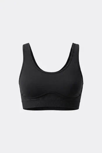 Спортивный топ-бра SPORT TOP BRA EFFECT Giulia (black), черный Спортивный топ-бра SPORT TOP BRA EFFECT Giulia (black), черный