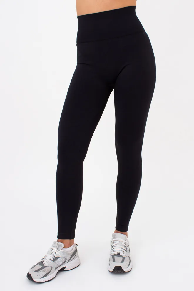 Спортивні легінси з push-up ефектом LEGGINGS SPORT SHAPE Giulia (black), чорний