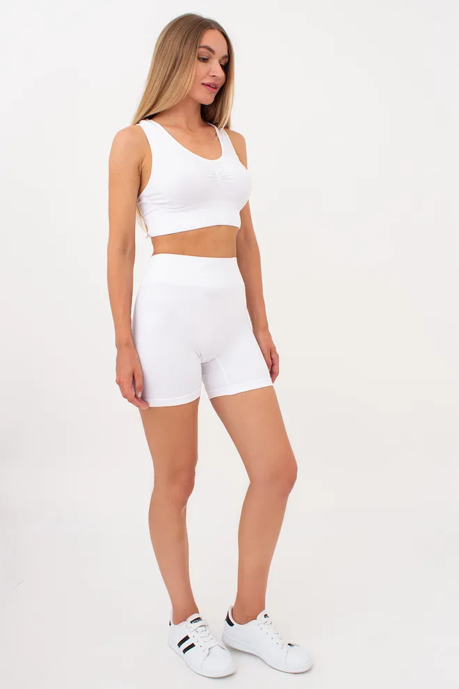 Спортивные шорты с пуш ап эффектом SHORTS SPORT SHAPE Giulia (white), белый