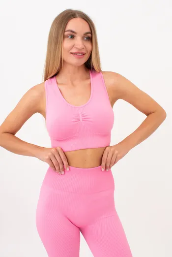 Спортивный топ с пуш ап эффектом TOP SPORT SHAPE Giulia (rosa pink), розовый Спортивный топ с пуш ап эффектом TOP SPORT SHAPE Giulia (rosa pink), розовый