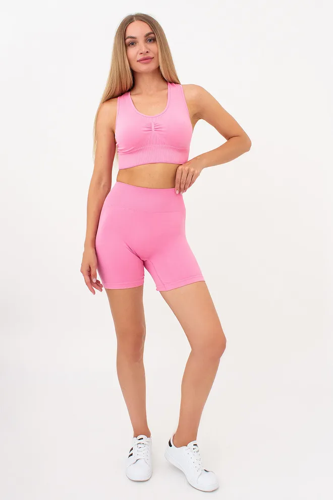 Спортивный топ с пуш ап эффектом TOP SPORT SHAPE Giulia (rosa pink), розовый