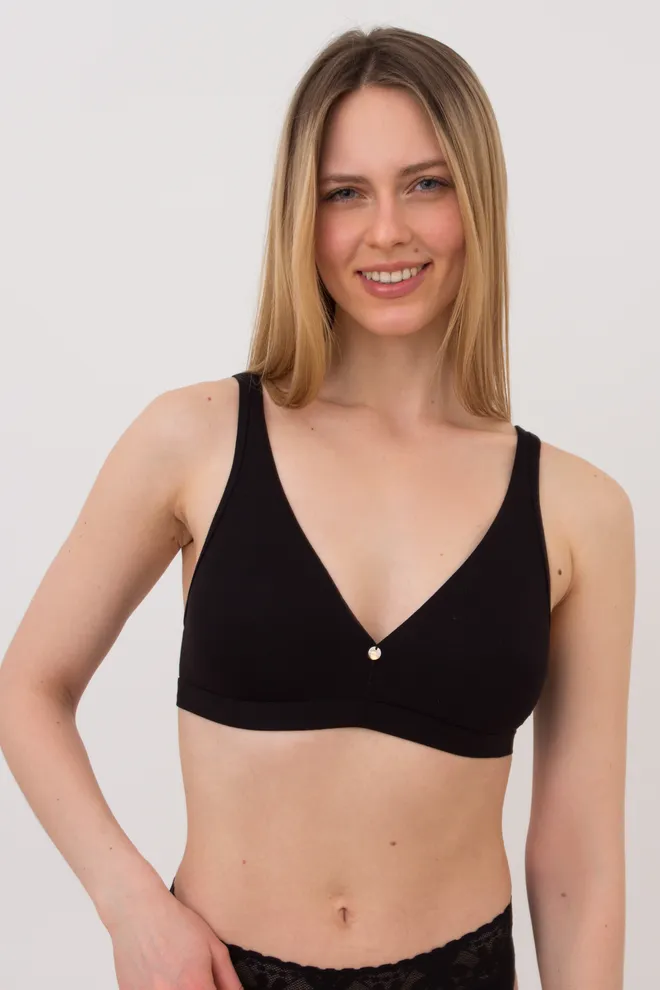 Бюстгальтер без косточек Leya 1412/60 Giulia  (black), черный