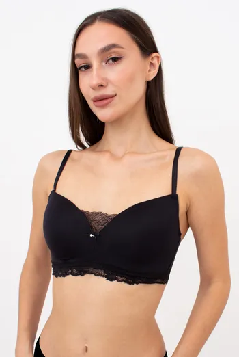 Бюстгальтер без косточек OLIVIA 1542/21 Giulia (black), черный