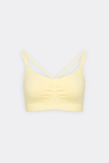 Бесшовный топ FLEX TOP ACTIVE Flexit (lemon grass), желтый