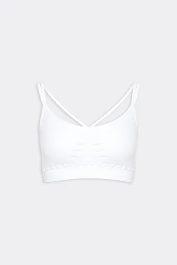 Бесшовный топ FLEX TOP ACTIVE Flexit (white), белый