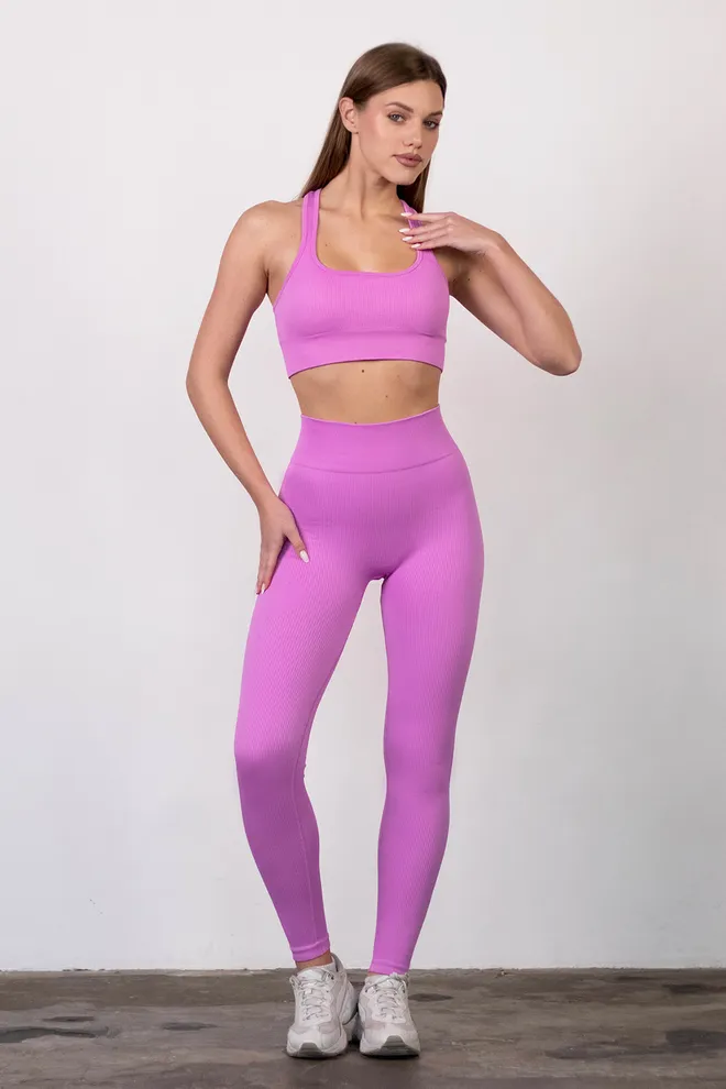 Топ в рубчик FLEX TOP «Cut-Out Fit» Flexit (ultra pink), розовый