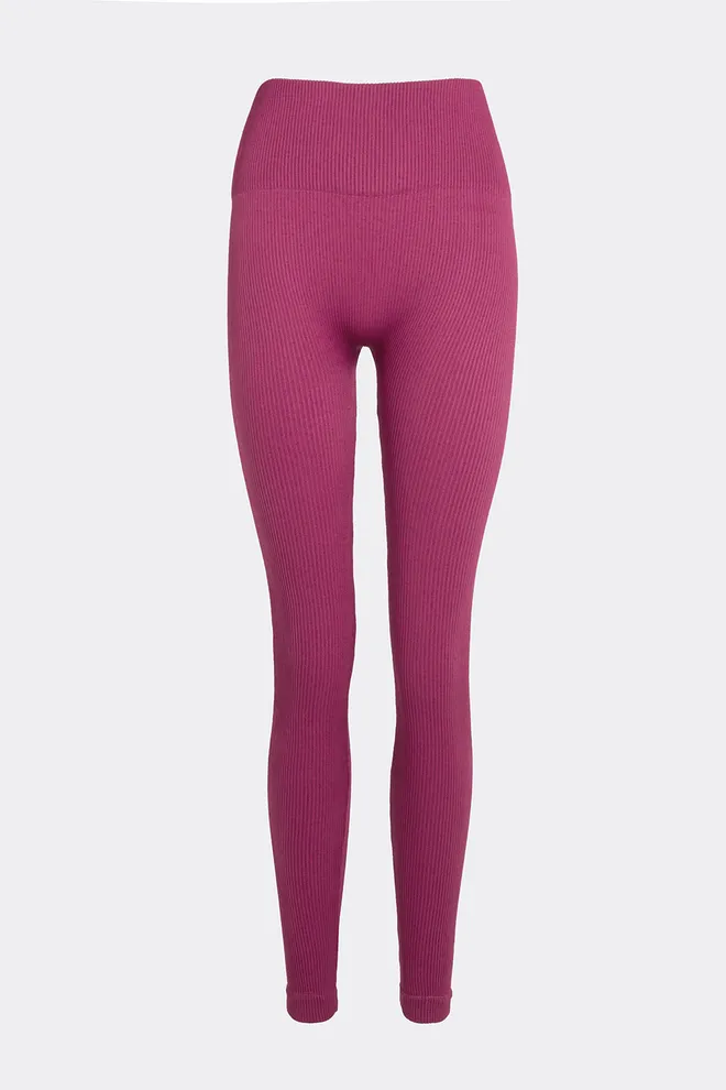 Леггинсы в рубчик FLEXING LEGGINGS POWER Flexit (domsor), розовый